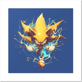 super sonic Posters and Art